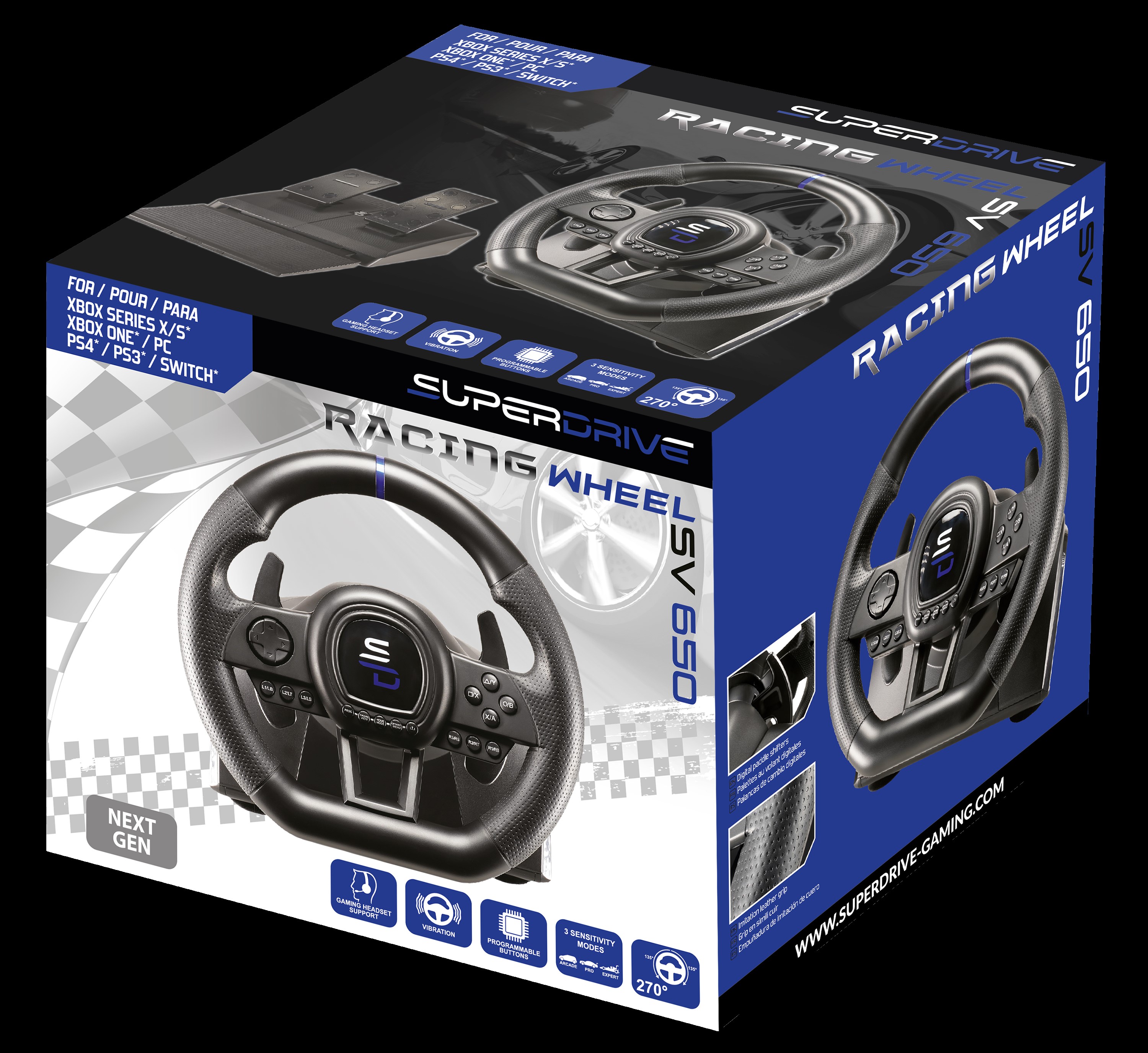 SUBSONIC SUPERDRIVE SV 650 RACING WHEEL - Etusivu - Easyzone